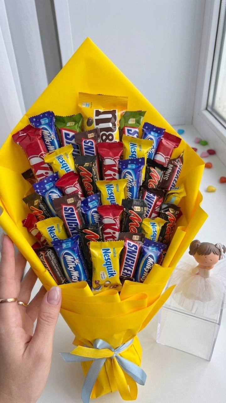 Сладкий букет «Яркий Шоколадный Микс»